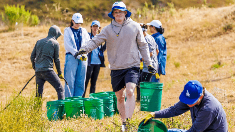 Corporate Partners Roll Up Their Sleeves for Earth Month
